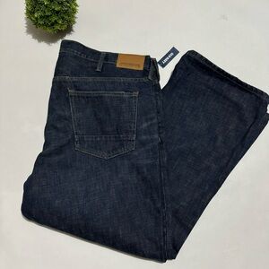 Old Navy NWT Micro Blue Premium‎ Denim Bootcut Jeans Mens Size 44x30